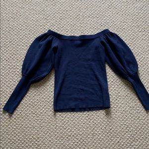 Club Monaco Off Shoulder Sweater